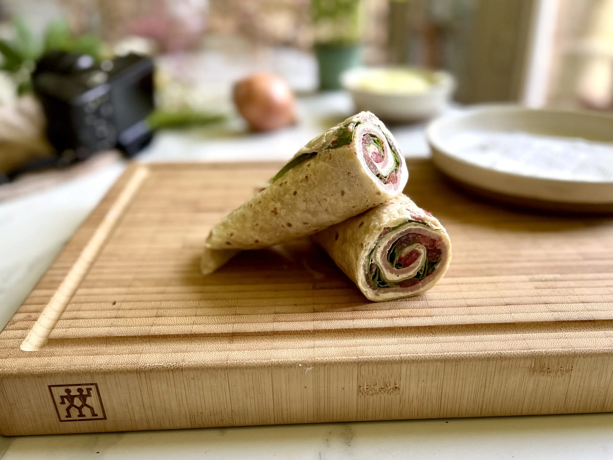Wrap au jambon - Les Pépites de Noisette