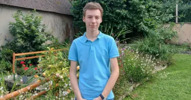 Yanis, président de la filiale jeunesse de l'association du don du sang en Normandie - ici