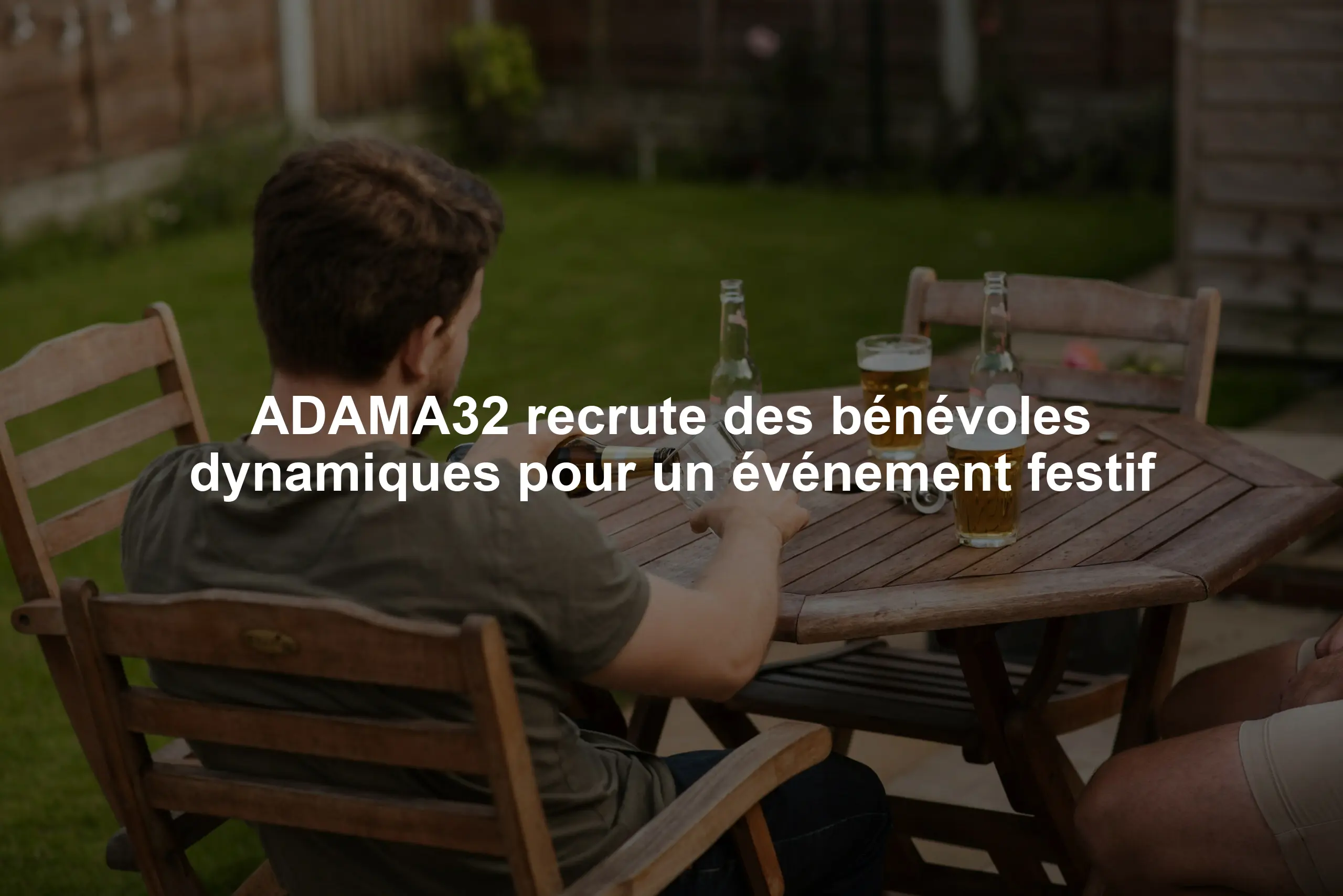 ADAMA32 recrute des bénévoles dynamiques pour un événement festif