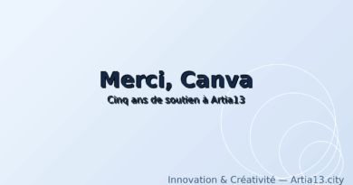 Merci, Canva — cinq ans de soutien à Artia13 (association)