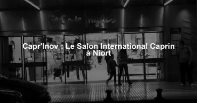 Capr'Inov : Le Salon International Caprin à Niort