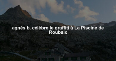 agnès b. célèbre le graffiti à La Piscine de Roubaix