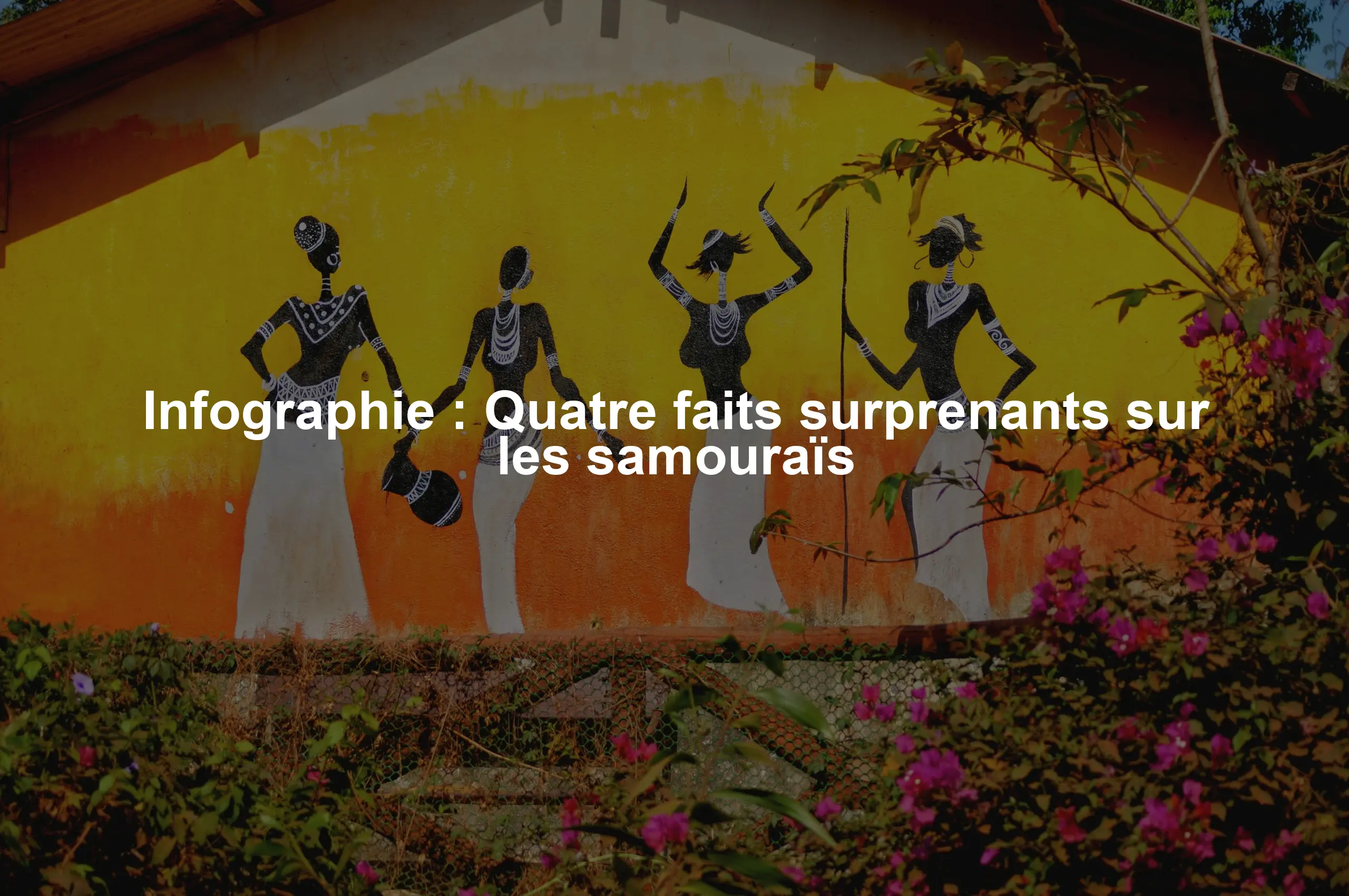 Infographie : Quatre faits surprenants sur les samouraïs