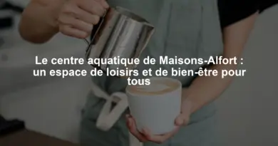 Le centre aquatique de Maisons-Alfort : un espace de loisirs et de bien-être pour tous