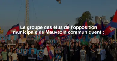 Le groupe des élus de l'opposition municipale de Mauvezin communiquent :