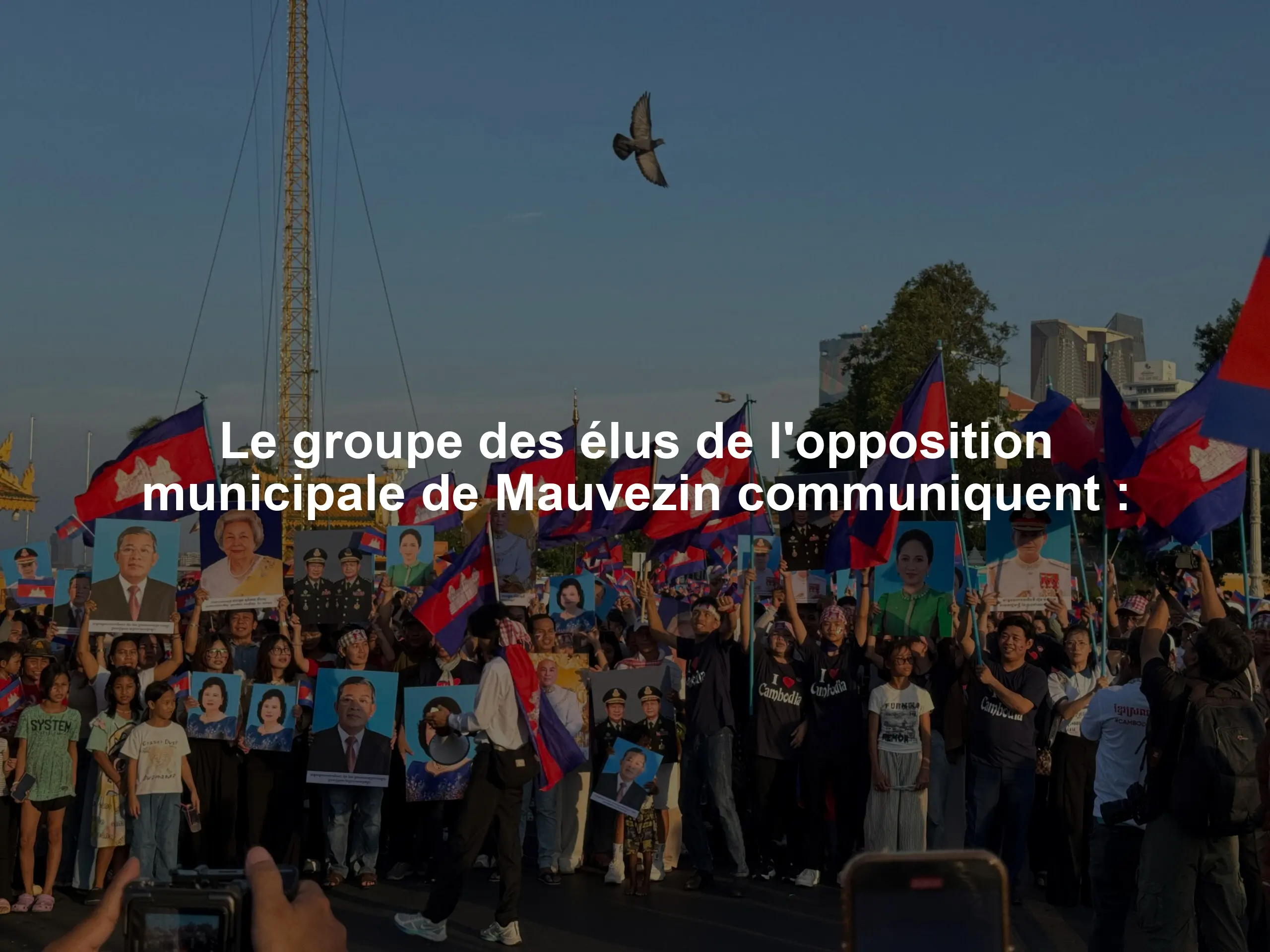 Le groupe des élus de l'opposition municipale de Mauvezin communiquent :
