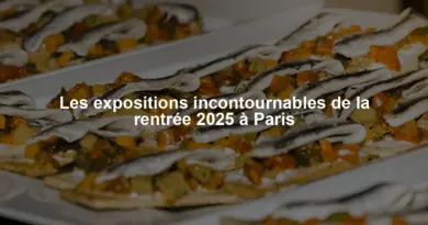Les expositions incontournables de la rentrée 2025 à Paris