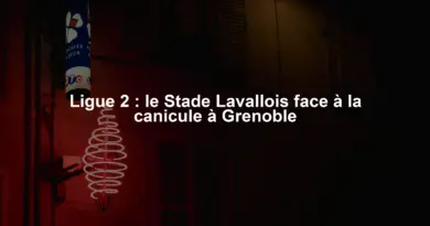 Ligue 2 : le Stade Lavallois face à la canicule à Grenoble
