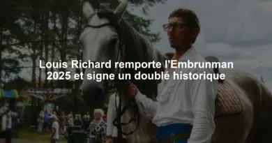 Louis Richard remporte l'Embrunman 2025 et signe un doublé historique