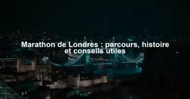 Marathon de Londres : parcours, histoire et conseils utiles