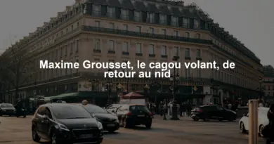 Maxime Grousset, le cagou volant, de retour au nid