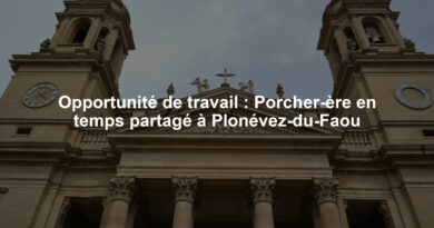 Opportunité de travail : Porcher-ère en temps partagé à Plonévez-du-Faou