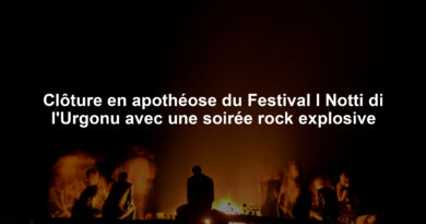 Clôture en apothéose du Festival I Notti di l'Urgonu avec une soirée rock explosive