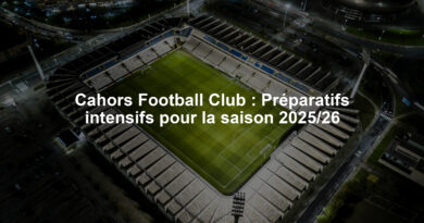 Cahors Football Club : Préparatifs intensifs pour la saison 2025/26