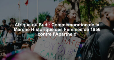 Afrique du Sud : Commémoration de la Marche Historique des Femmes de 1956 contre l'Apartheid