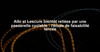 Albi et Lescure bientôt reliées par une passerelle cyclable : l'étude de faisabilité lancée