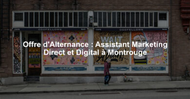 Offre d'Alternance : Assistant Marketing Direct et Digital à Montrouge