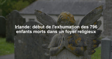 Irlande: début de l'exhumation des 796 enfants morts dans un foyer religieux
