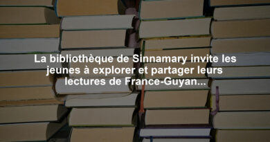 La bibliothèque de Sinnamary invite les jeunes à explorer et partager leurs lectures de France-Guyane
