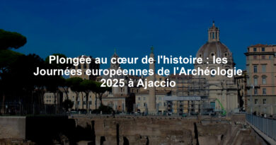 Plongée au cœur de l'histoire : les Journées européennes de l'Archéologie 2025 à Ajaccio