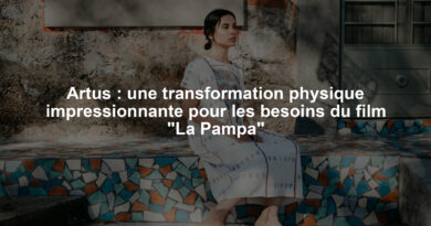 Artus : une transformation physique impressionnante pour les besoins du film "La Pampa"
