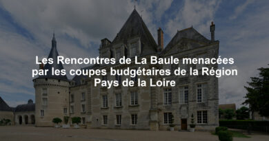 Les Rencontres de La Baule menacées par les coupes budgétaires de la Région Pays de la Loire