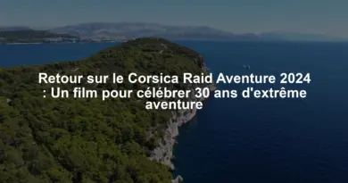 Retour sur le Corsica Raid Aventure 2024 : Un film pour célébrer 30 ans d'extrême aventure