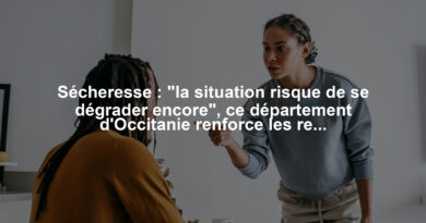 Sécheresse : "la situation risque de se dégrader encore", ce département d'Occitanie renforce les restrictions d’usage de l’eau