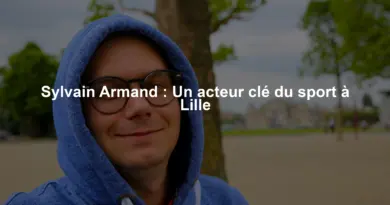 Sylvain Armand : Un acteur clé du sport à Lille