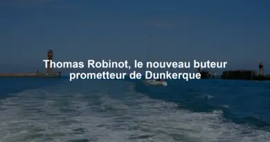 Thomas Robinot, le nouveau buteur prometteur de Dunkerque