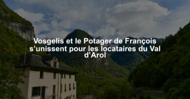 Vosgelis et le Potager de François s’unissent pour les locataires du Val d’Arol
