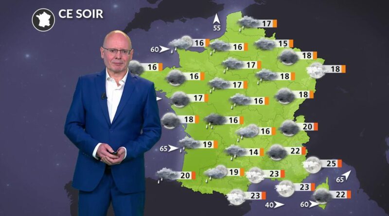 Météo de votre jeudi : vent et averses sur la moitié nord - Actualités La Chaîne Météo