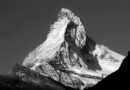 Switzerland, Alps, Matterhorn, lake, mountains, Swiss flag, Geneva
