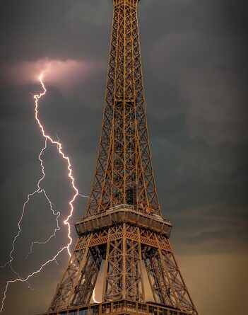 Île-de-France, Paris, Versailles, Eiffel Tower, monument, cityscape, park, Seine