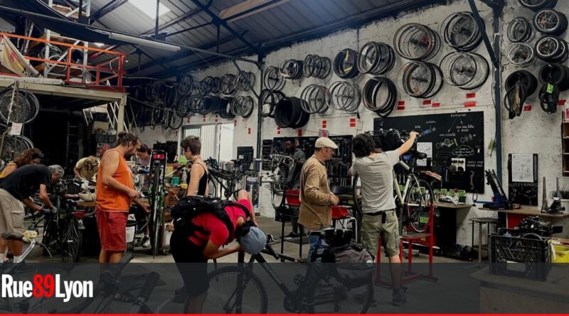 À Lyon, l'atelier vélo du Chat perché réouvre ses portes à Gerland