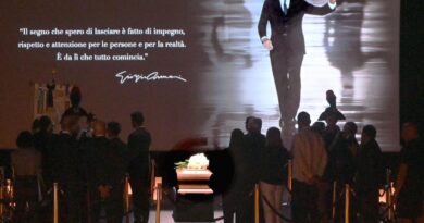 A Milan, l’adieu à Giorgio Armani