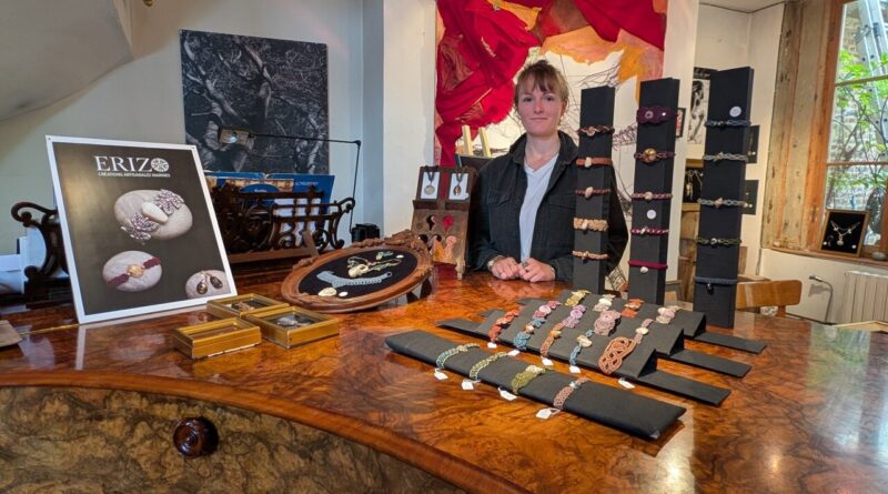 À Saint-Valery-sur-Somme, Gabrielle sublime les coquillages avec le micromacramé
