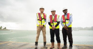 À Singapour, un premier polder pour “gagner du terrain sur la mer”