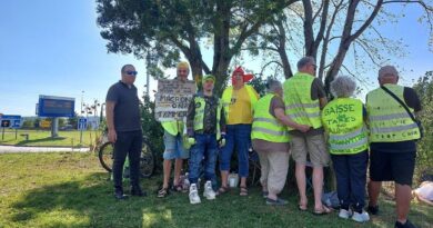 À Valence, les gilets jaunes espèrent une "convergence des luttes" à l'aube de la mobilisation du 10 septembre - ici