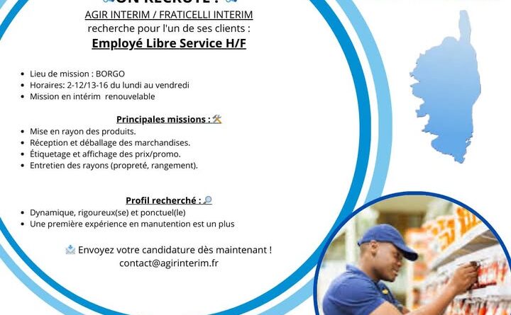 A post from Agir Interim Corse