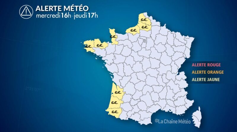 Alerte Météo : Grandes marées : fortes vagues sur les côtes - Actualités La Chaîne Météo