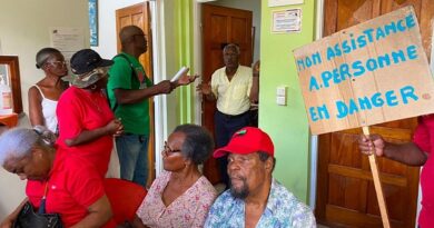Amiante à Ajoupa-Bouillon : le combat des habitants de la cité Grenade continue