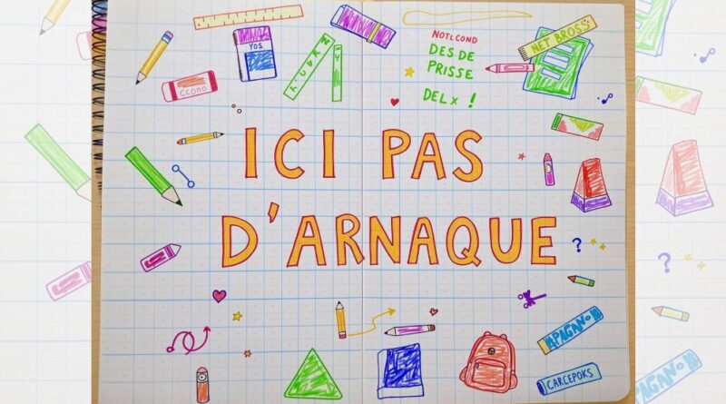Arnaque spéciale "rentrée des classes" ! - ici