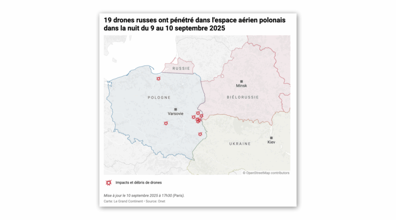 Attaque de drones russes : que s’est-il passé en Pologne ?
