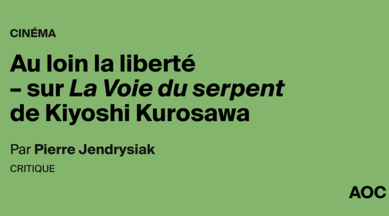 Au loin la liberté – sur La Voie du serpent de Kiyoshi Kurosawa - AOC media