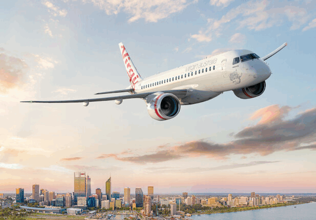 Azorra livre le premier Embraer E190-E2 à Virgin Australia | Air Journal