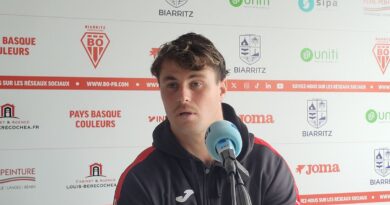 Biarritz Olympique : les joueurs "veulent se rattraper", être plus impliqués à Aix, assure Jules Even - ici