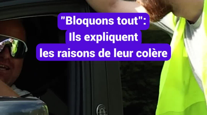 "Bloquons tout": les raisons de la colère, le soutien des automobilistes