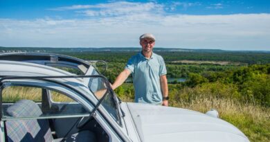 Bois Jérôme Saint Ouen - Balade en 2cv, avec Mathieu - ici