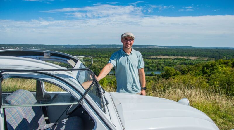 Bois Jérôme Saint Ouen - Balade en 2cv, avec Mathieu - ici